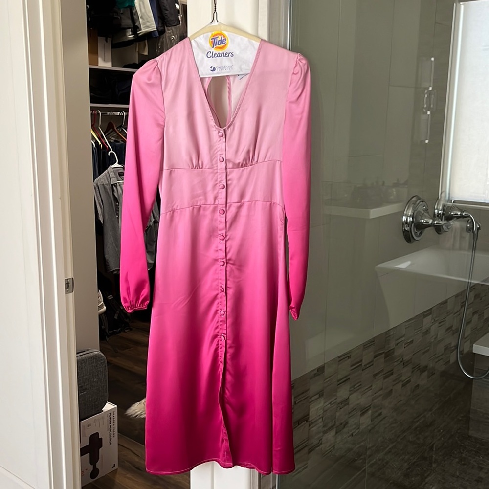 Lioness silk dress